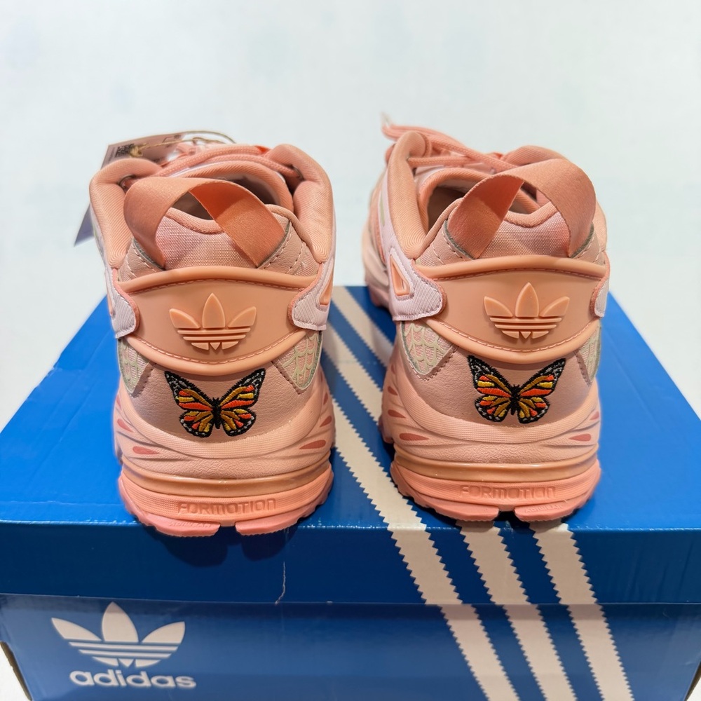 Adidas Hyperturf Adventure Day of the Dead Men’s Sneaker Pink Size 9 HP2496 - Picture 5 of 7